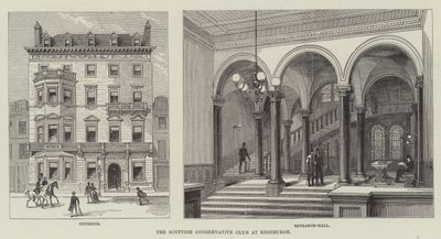 O clube conservador escocês em Edimburgo de Frank Watkins